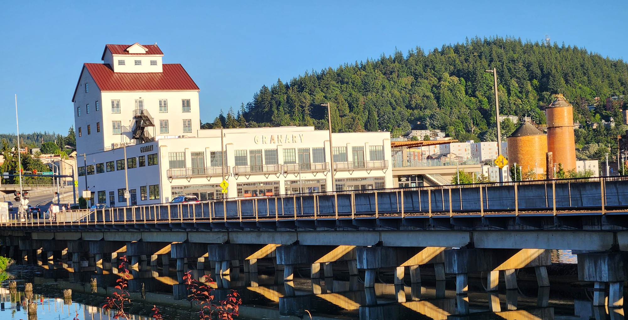 The Granary Building in Bellingham's Waterfront District.